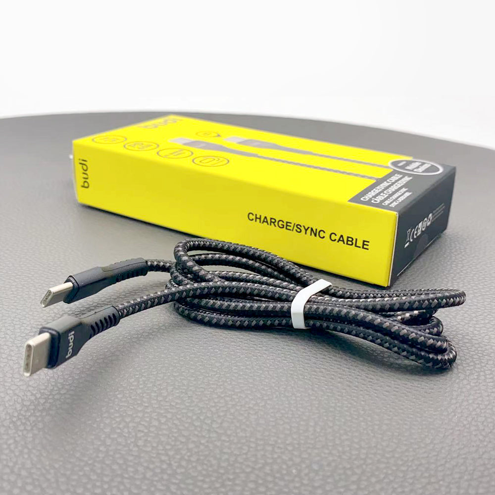 Budi M8J210TT/DC210TT10 1m 65W Type-C to C cable