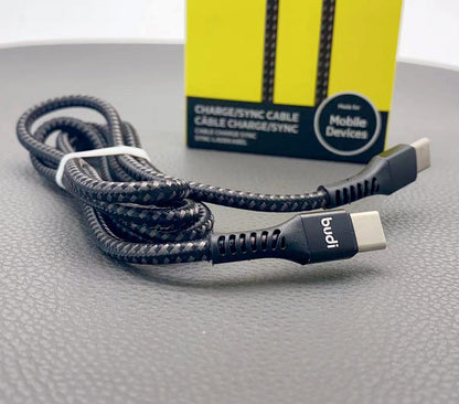 Budi M8J210TT/DC210TT10 1m 65W Type-C to C cable