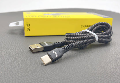 Budi DC210T10 1m USB-A to C cable