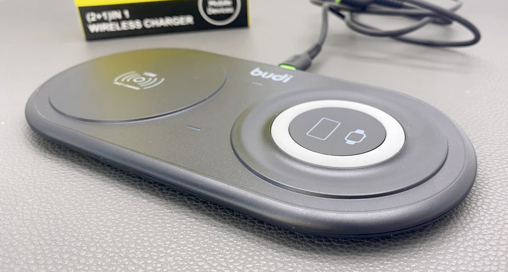 Budi 3 in 1 15W Wireless Charger For iOS/Android Apple Watch WL3500