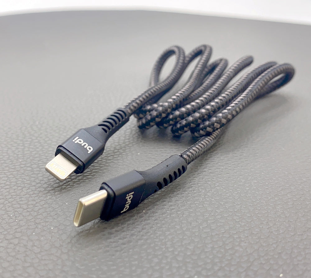 Budi DC210TL 1m 18W Type-C to Lightning cable