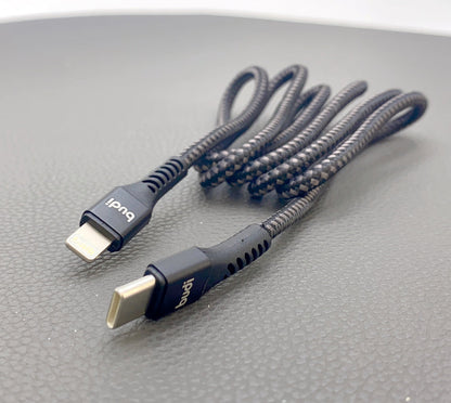 Budi DC210TL 1m 18W Type-C to Lightning cable