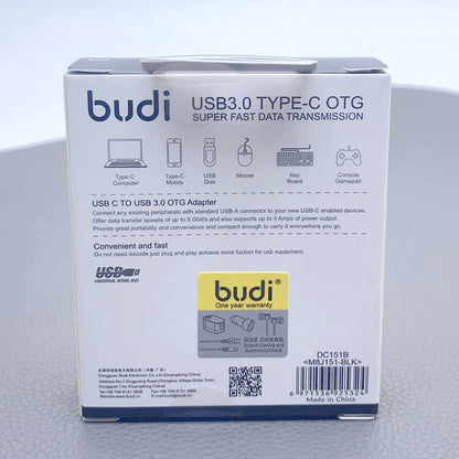Budi DC151B USB Type-C OTG Adapter