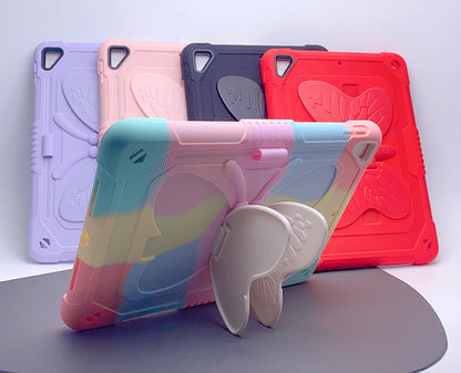 Case for iPad 7th 10.2 A10 Fusion/8th 10.2 A12/9th 10.2 ‌A13/ Pro 10.5/ Air3 10.5 with penslot stand butterfly