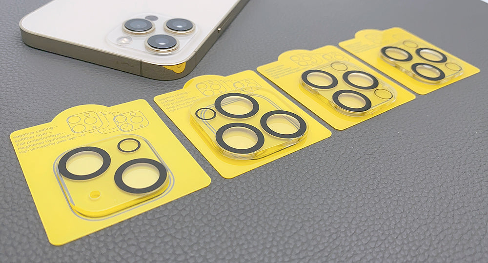 Camera lens glass screen protector for iPhone