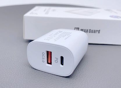 Maxguard WT25WAC PD 25W wall charger (support super fast charging)