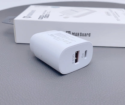 Maxguard WT25WAC PD 25W wall charger (support super fast charging)