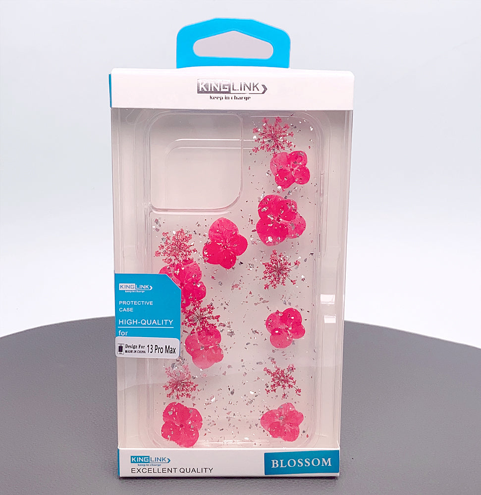 Case for Iphone Xsmax 6.5 real flower blossom