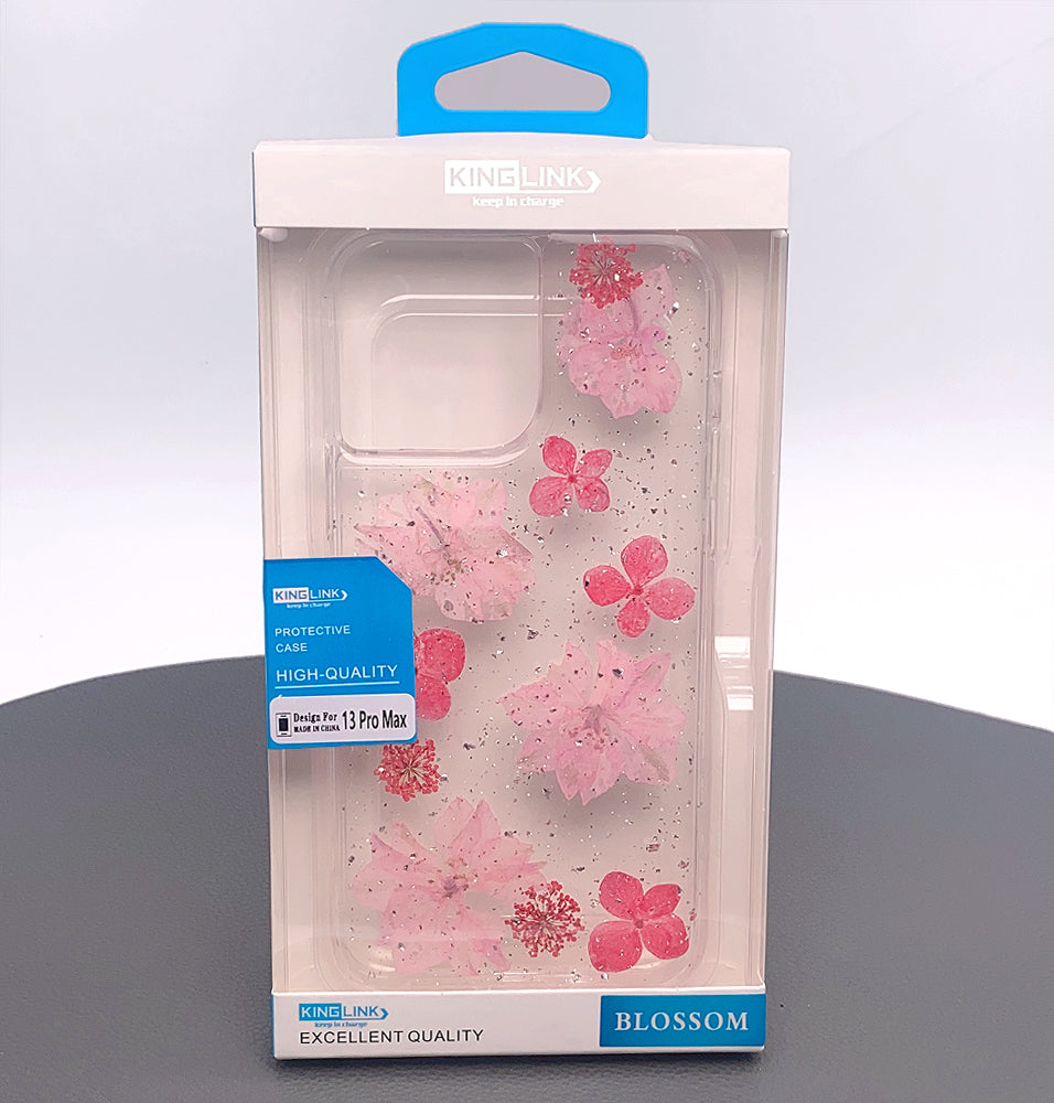 Case for Iphone 12/12 Pro 6.1 Real Flower Blossom