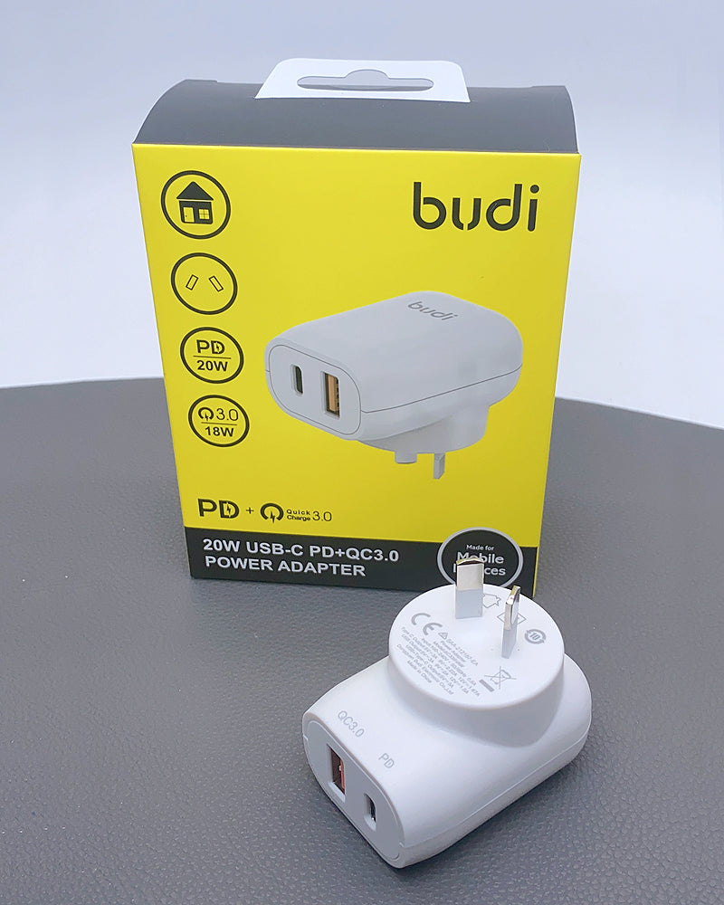 Budi AC339VAW PD 20W wall charger