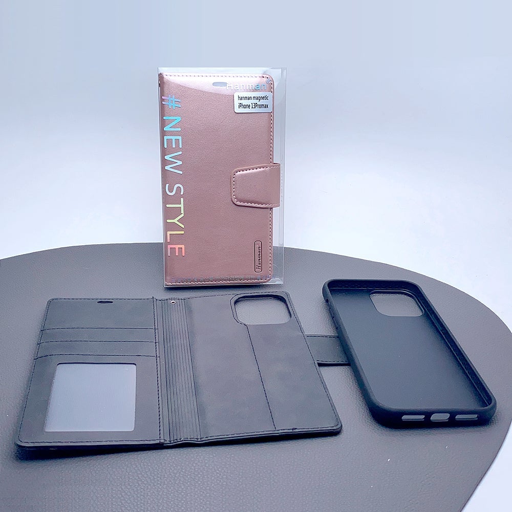 Case for Iphone i7/8+ plus hanman 2 in 1 detachable magnetic wallet  (i6+/i7+/i8+ fit)