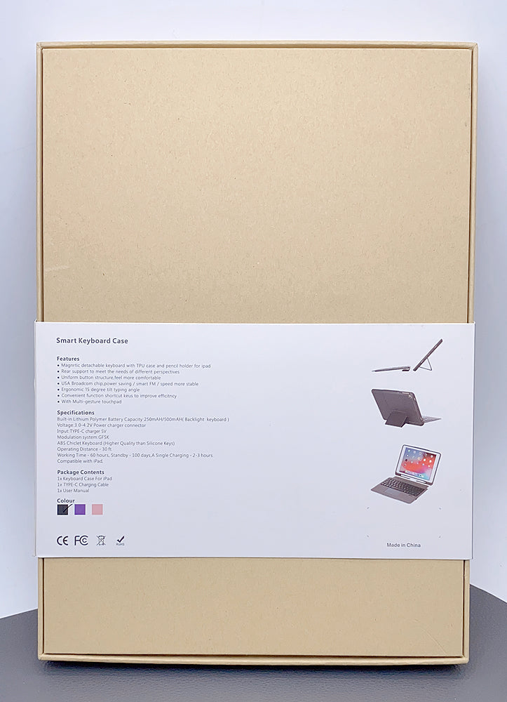 Case for Ipad Pro 11 2021(M1)/2020 (A12Z)/2018(A12X)/Air 4/Air 5 Smart magnetic detachable keyboard T207