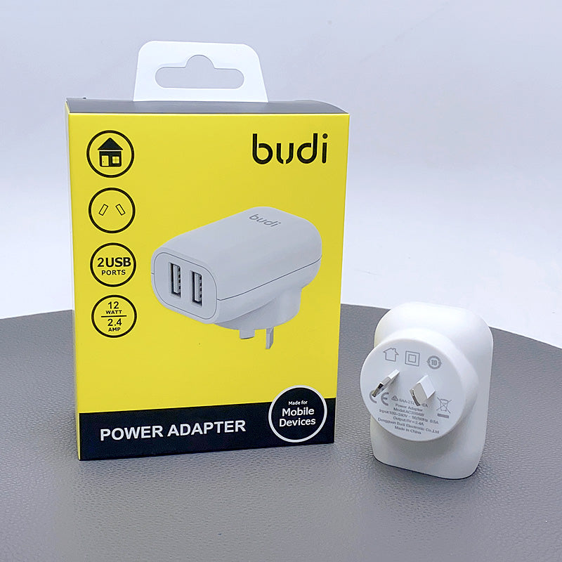 Budi AC339AW 2.4A wall charger
