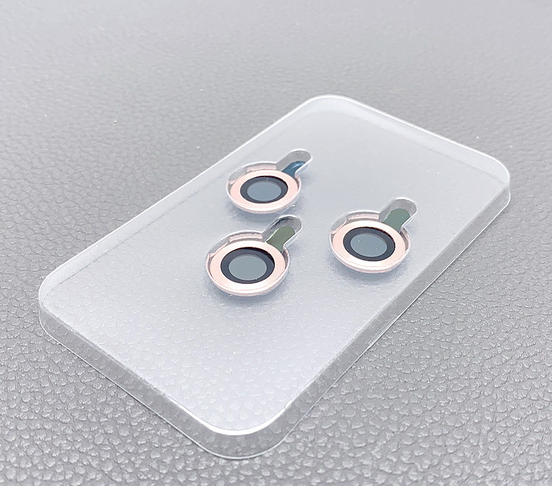 Alloy glass lens film camera screen protector for iPhone TX03