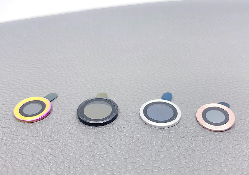 Alloy glass lens film camera screen protector for iPhone TX03