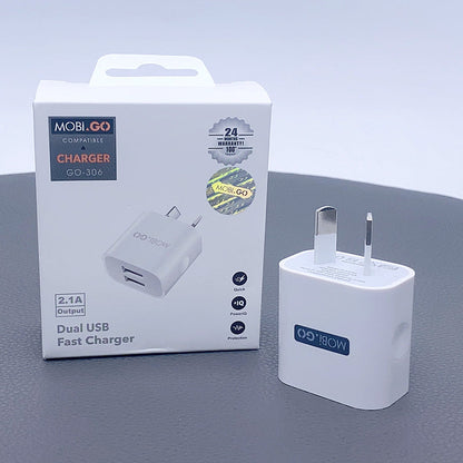 Mobigo GO306 2.1A wall charger