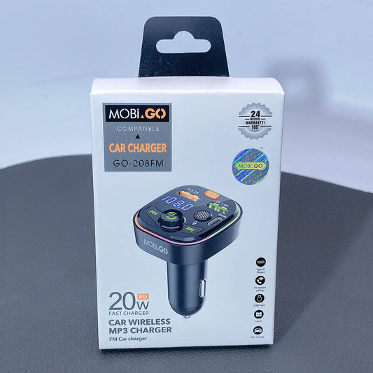 Mobigo GO208FM PD 20W Car MP3 FM Transmitter