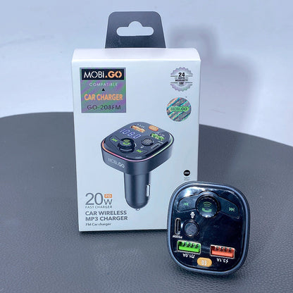 Mobigo GO208FM PD 20W Car MP3 FM Transmitter