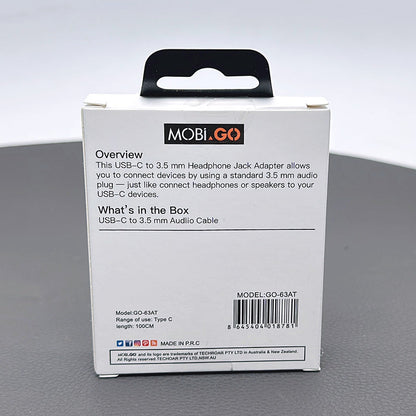 Mobigo GO63AT Digital IC Type-C to 3.5mm Adapter