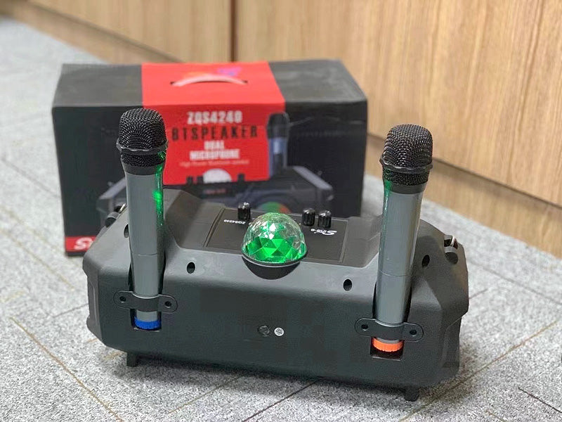 BTSPEAKER ZQS4240 Bluetooth Speaker with Dual Mic