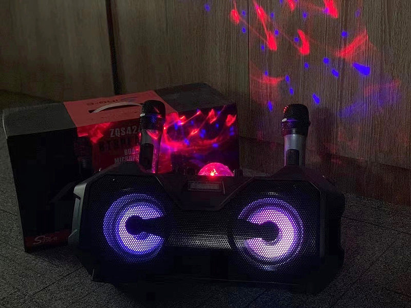 BTSPEAKER ZQS4240 Bluetooth Speaker with Dual Mic