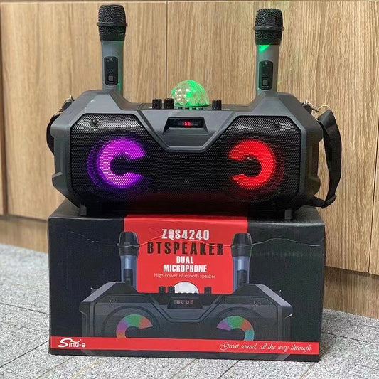 BTSPEAKER ZQS4240 Bluetooth Speaker with Dual Mic