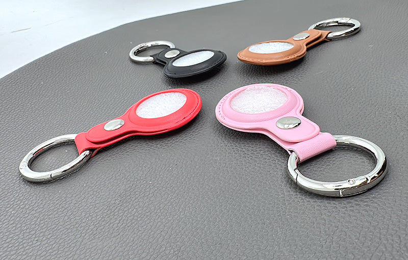 AirTag leather (Short) ring charm