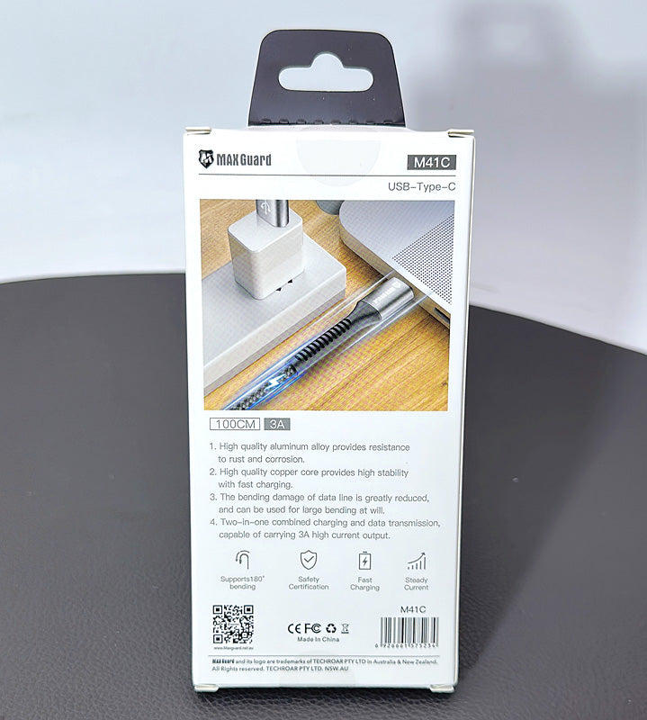 Maxguard M41C 1m Type-C cable