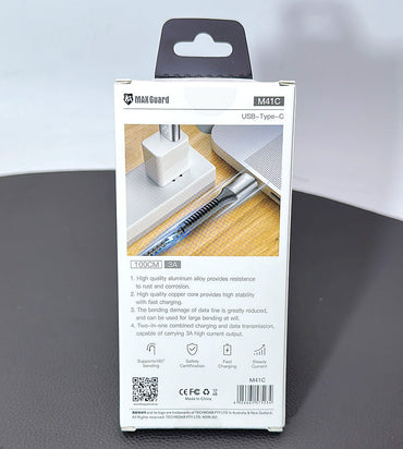 Maxguard M41C 1m Type-C cable