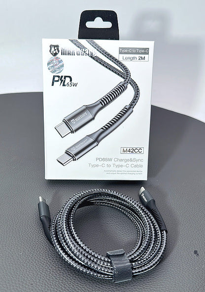 Maxguard M42CC 2m 65W Type-C to C cable