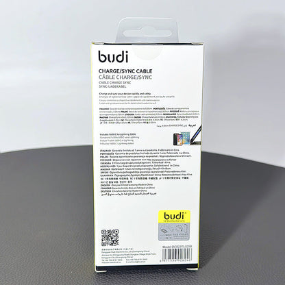 Budi DC023TL025 25cm 35W Type-C to Lightning Cable