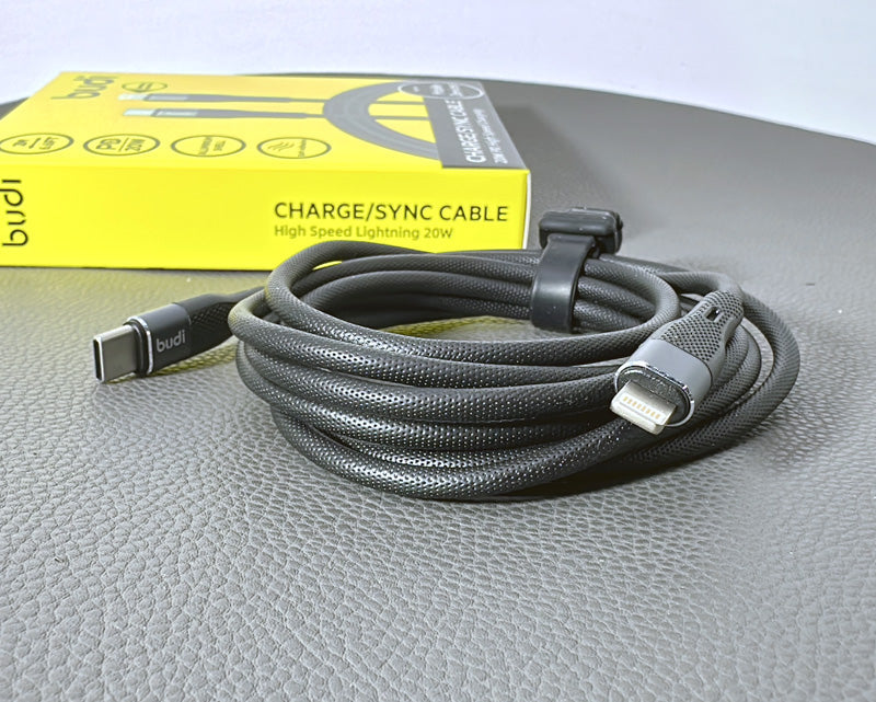 Budi DC251TL20 2m 20W Type-C to Lightning Cable