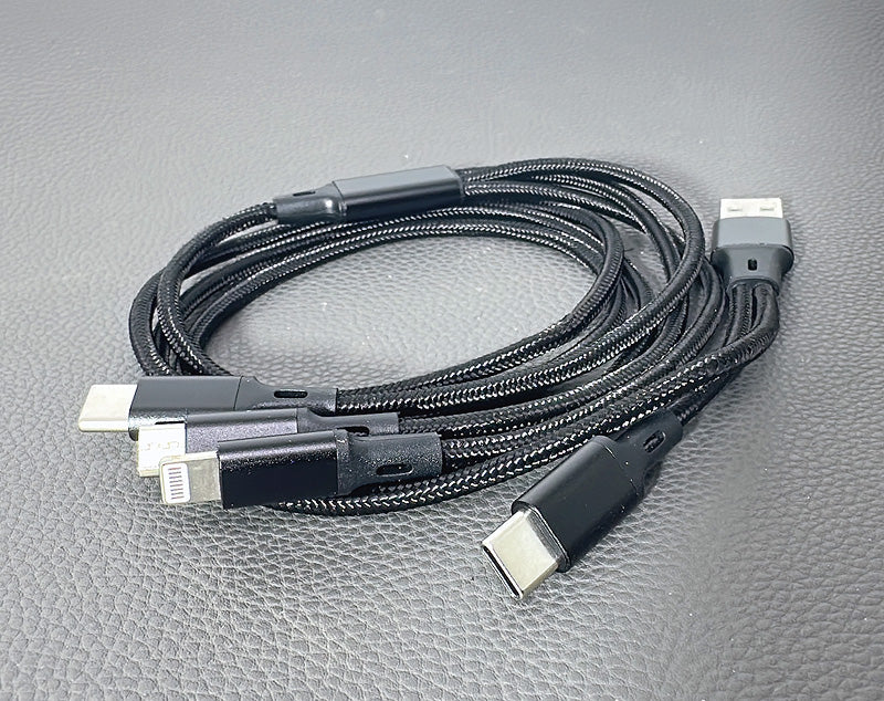 Budi DC203T512B  1.2m 6 in 1 cable