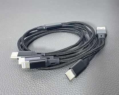 Budi DC203T512B  1.2m 6 in 1 cable