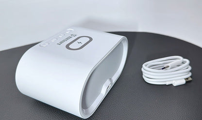 Maxguard MW05 2 in 1 15W Alarm Clock Wireless Charger