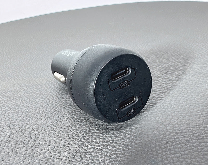 Budi CC108R 40W USB C+C car charger