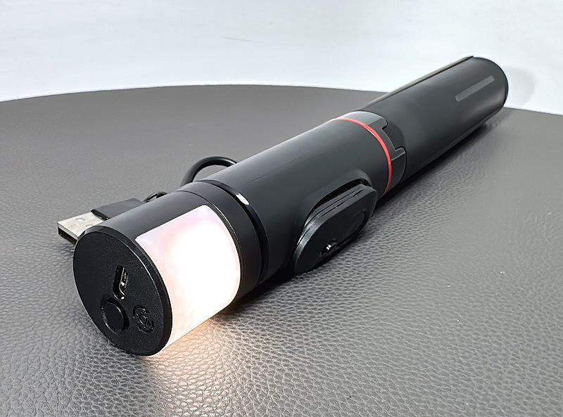 Wireless Selfie Tripod with Fill Light, Simple Design Q12S