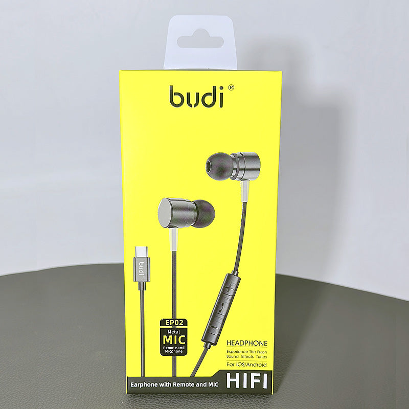 Budi EP02 Type-C iOS/Android earphone