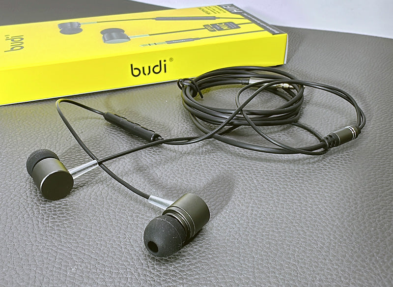 Budi EP01 3.5mm Aux HIFI MIC earphone