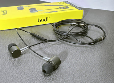 Budi EP01 3.5mm Aux HIFI MIC earphone