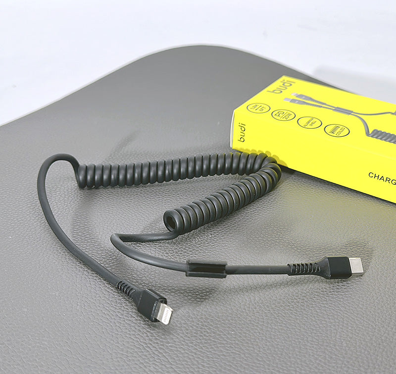 Budi DC210TLS18 1.8M 20W Type-C to Lightning cable