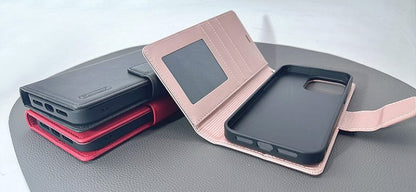 Case for iPhone 17e/16e Hanman 2 in 1 Detachable Magnetic wallet