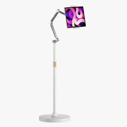 LDX4/LDX3 ipad floor stand Mechanical Arm White