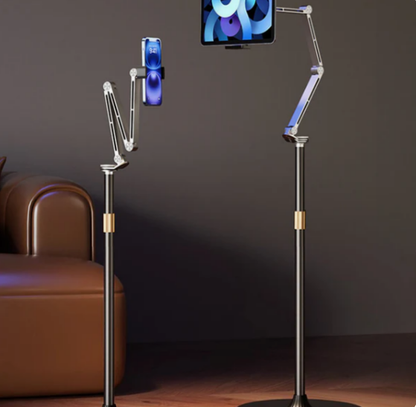 LDX4/LDX3 ipad floor stand Mechanical Arm White