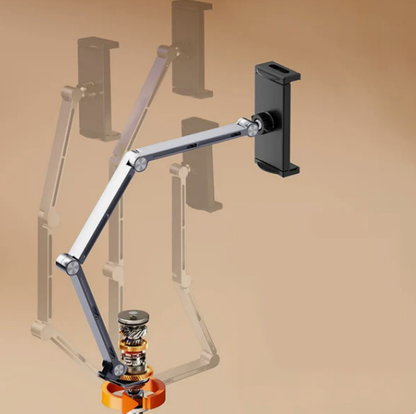 LDX4/LDX3 ipad floor stand Mechanical Arm White