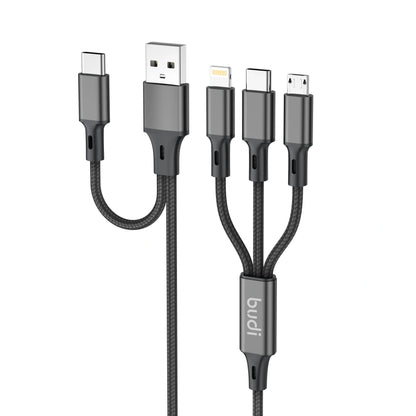 Budi DC203T512B  1.2m 6 in 1 cable