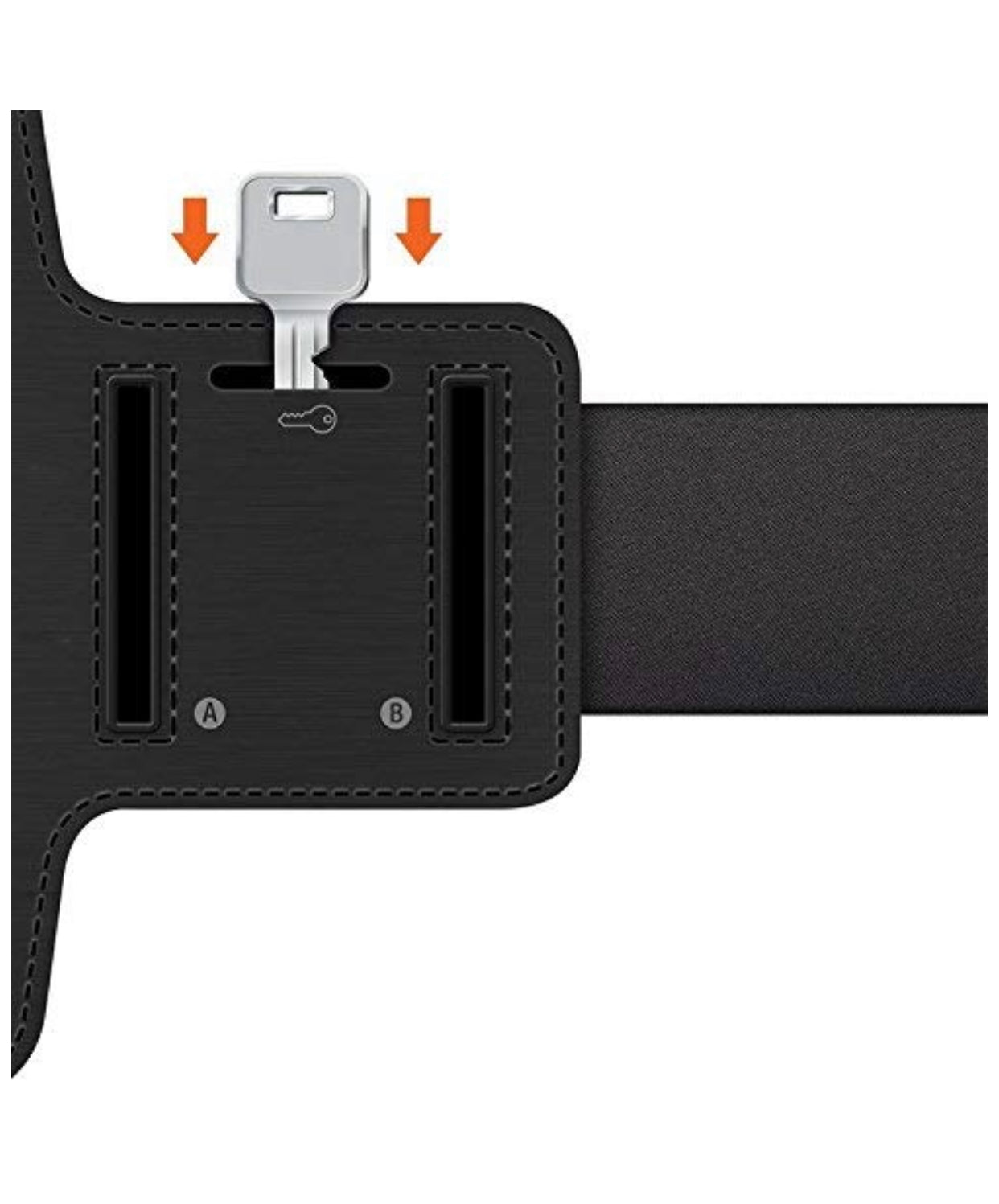 Kinglink Sweatproof Universal Sports Armband for Running