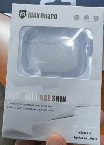 Maxguard Pro 3rd Gen Clear TPU Case for AirPods