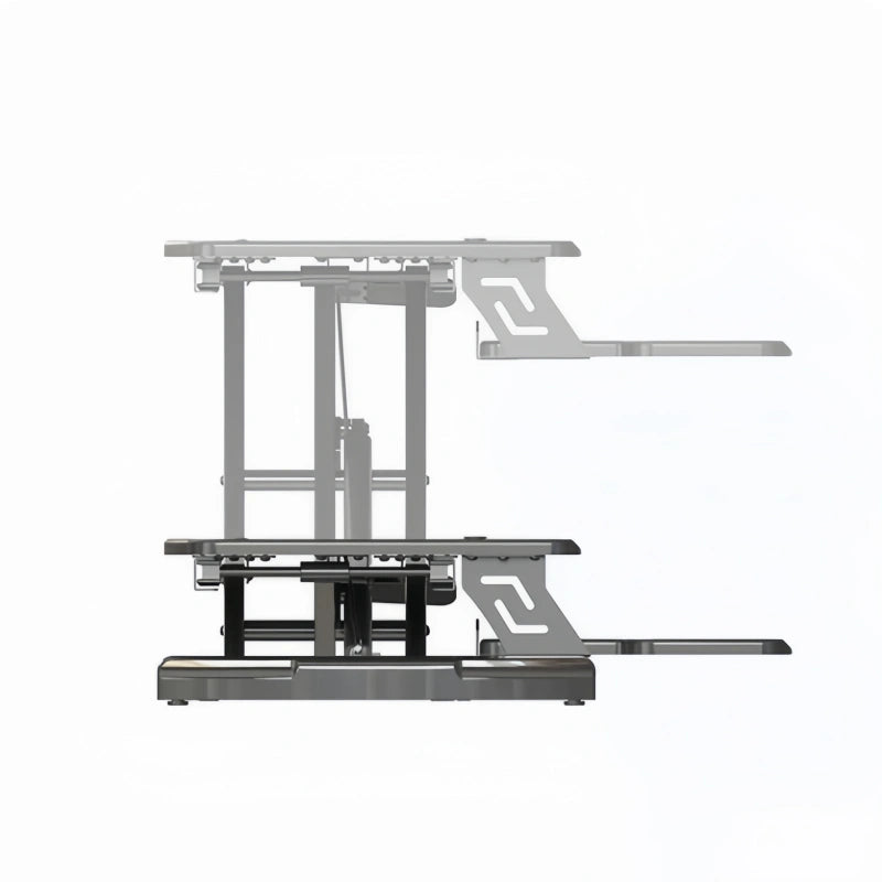 ONLINE Sit Stand Desk Adjustable Riser Ergonomic Work Station 720x400mm GSD66HC-28M