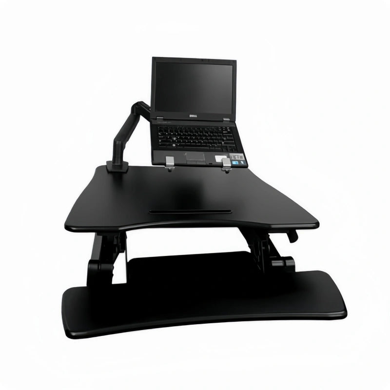 ONLINE Sit Stand Desk Adjustable Riser Ergonomic Work Station 730x590mm GLD07S